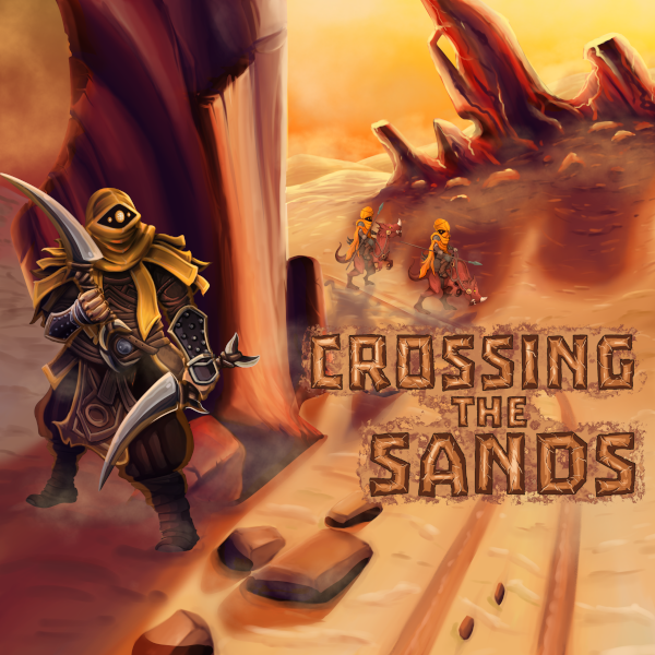 Crossing The Sands (Game Soundtrack) by Bloodless Mushroom Album Cover