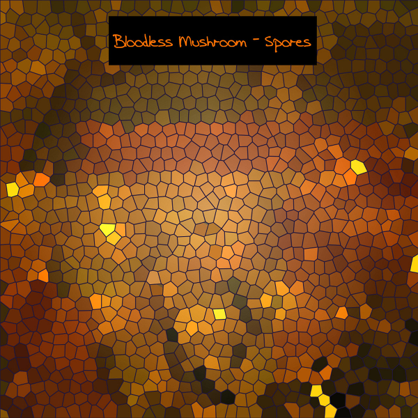 Spores by Bloodless Mushroom Album Cover