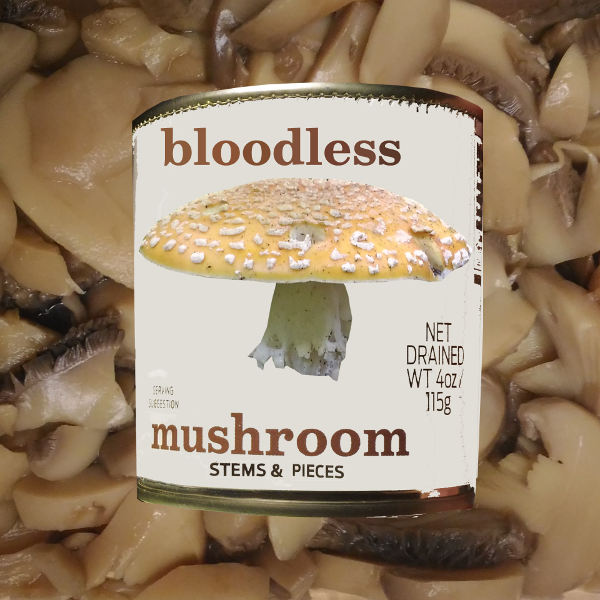 Stems and Pieces by Bloodless Mushroom Album Cover