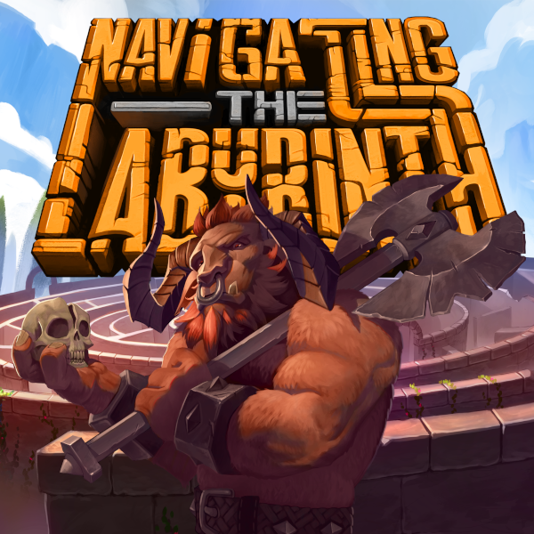 Navigating The Labyrinth (Game Soundtrack) by Bloodless Mushroom Album Cover