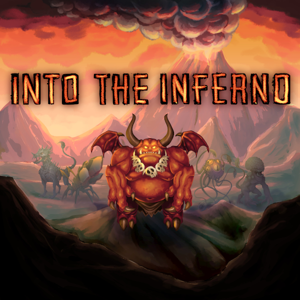 Into The Inferno (Game Soundtrack) by Bloodless Mushroom Album Cover